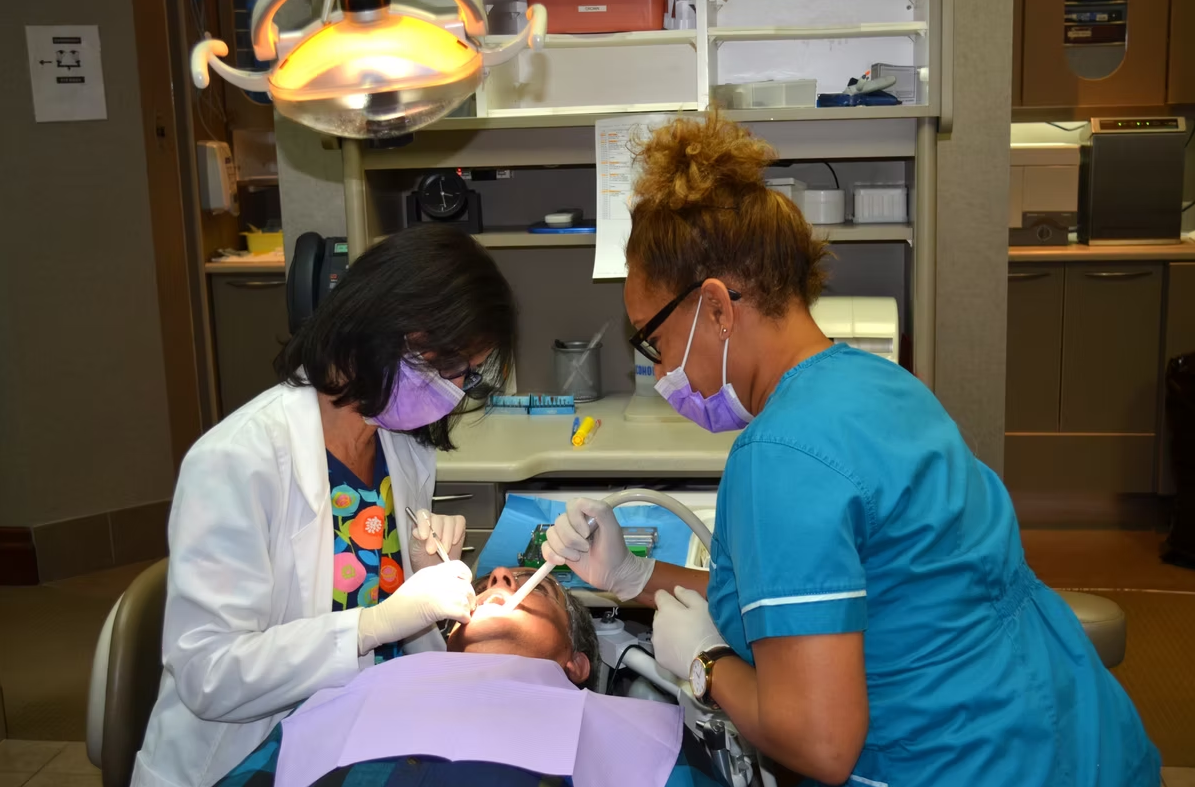 Milton Family Dental clinic interior, warm, welcoming, and modern